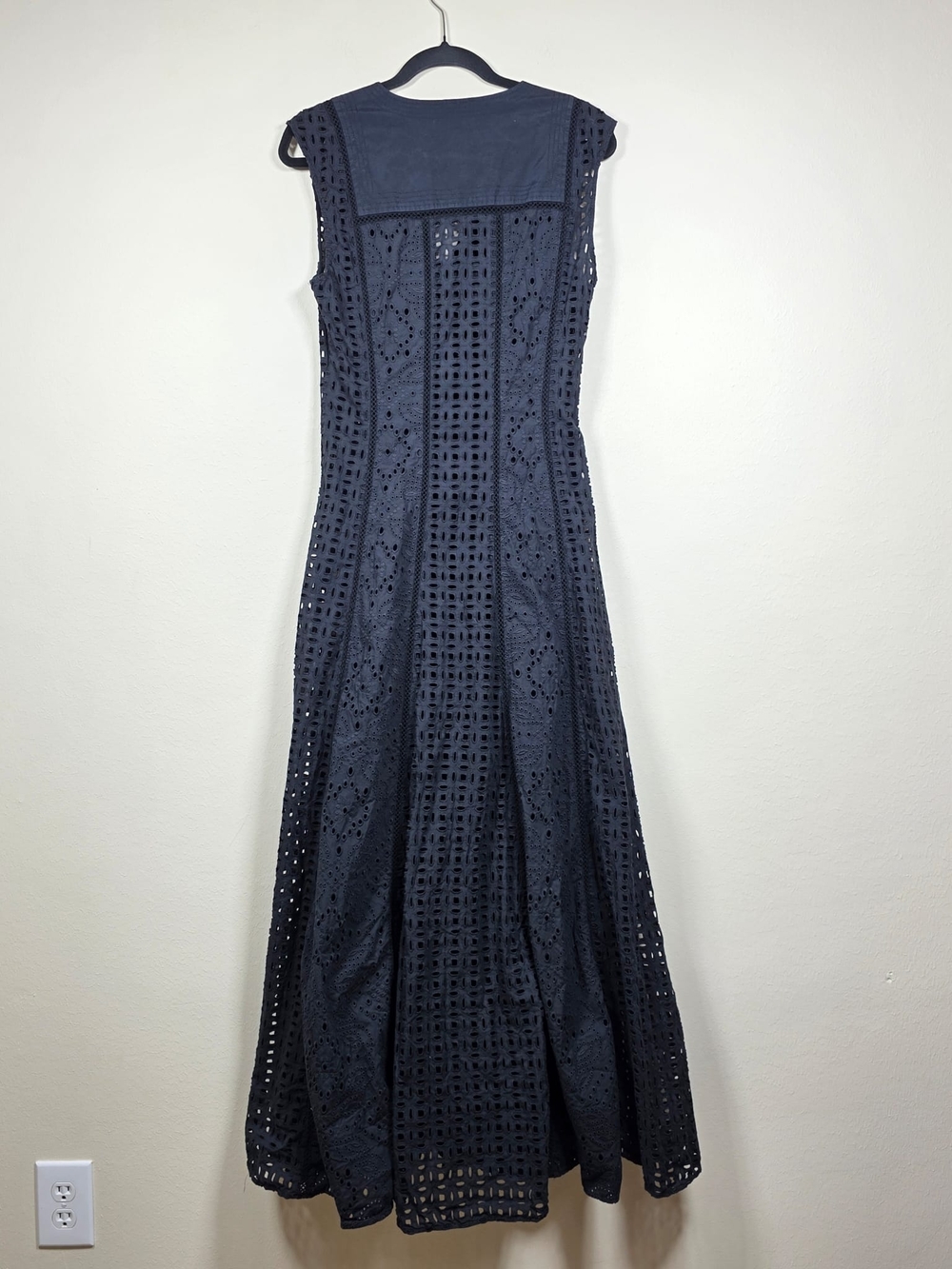 Veronica Beard Alina Dress 100% Cotton Size 4 MSRP $698 - Picture 5 of 11